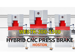 Hoston 300Tons 1500mm Hybrid CNC Press Brake
