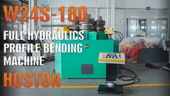 Full hydraulics profile bending machine W24S-180
