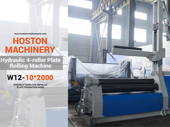 Hydraulic CNC Plate Rolling Machine 4 Roll 6x1200mm